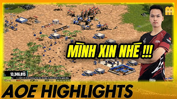 ÔM BOM Chim Sẻ? U98 suýt đập bàn phím vì bất lực! | AoE Highlights #aoe