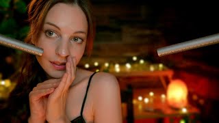 ASMR CUPPED CLOSE SLOW WHISPERING (VERY CLICKY) FOR IMMERSIVE RELAXING EXPERIENCE (ear to ear)  🌙🌙