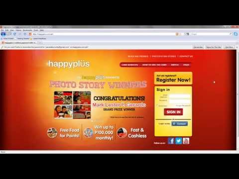 How to Sign-in your Happyplüs Account