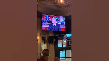 A Pub Watches BBC Announce The Queen's Death || ViralHog