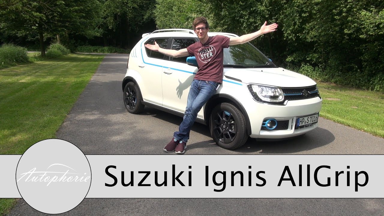 2017 Suzuki Ignis 1.2 AllGrip Fahrbericht / Micro-SUV mit Allrad-Kompetenz  - Autophorie 