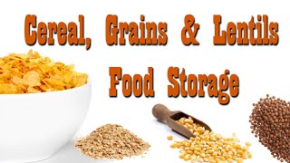 Vacuum Sealing Grains & Cereals for Long Term Food Storage ~ Preparedness