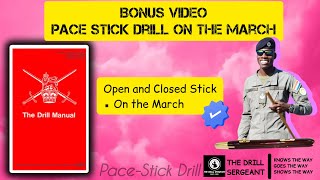 Pace Stick Drill on the March | The Drill Sergeant