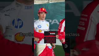 Charles Leclerc Radio Miami GP, Ferrari masterclass #charlesleclerc #formula1 #ferrari #f1shorts