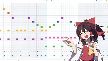 i made a bit of bad apple but on chrome music lab