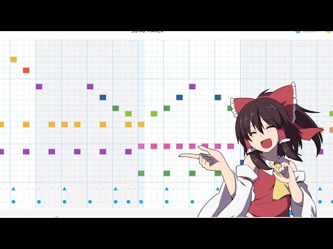 i made a bit of bad apple but on chrome music lab