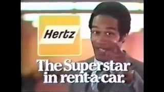 O.J. Simpson Commercial For Hertz Rent-A-Car 70s @haikarate4