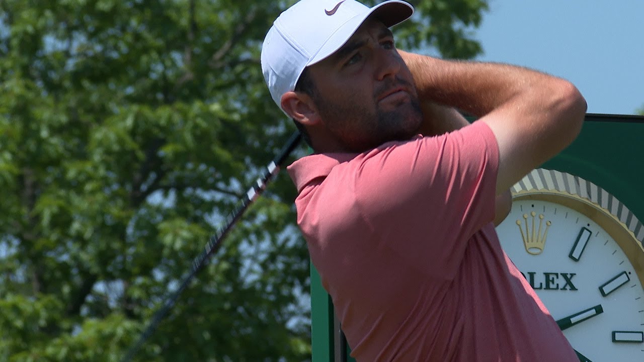 Max Scheffler Scheffler primed to win first U.S. Open - YouTube