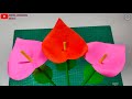 DIY Decor Room Flower | Cara Membuat Bunga Hias Dari Kertas | Bunga Hias