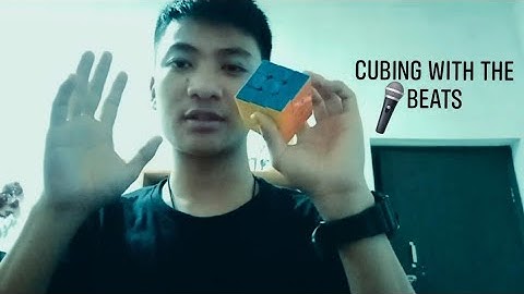 Beatboxing 🎤 while solving the Rubik