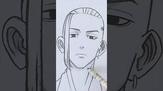 Draken from Tokyo Revengers drawing #animedrawing #drawing #pencilsketch #shortsvideo #shorts