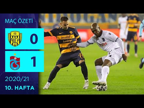 ÖZET: MKE Ankaragücü 0-1 Trabzonspor | 10. Hafta - 2020/21