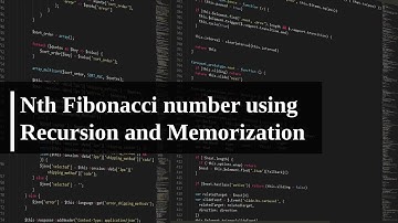 Nth fibonacci using recursion and memorization