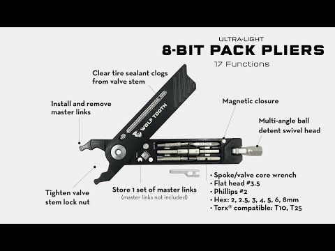 8-Bit Pack Pliers Multitool CAD Animation