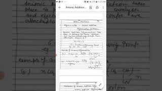 Anionic Addition Polymerisation of Alkene