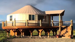 Beautiful Luxury Yurt In Montana