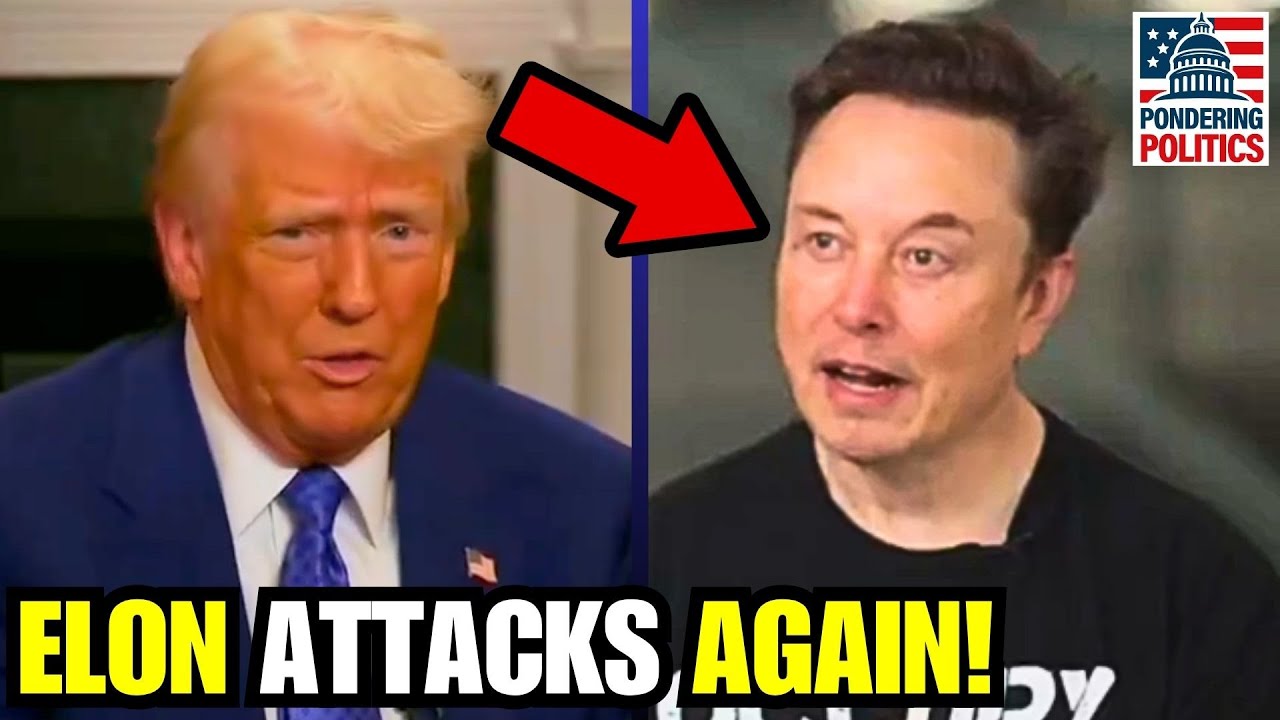 Elon Musk TORCHES Trump on Epstein as IT ALL FALLS APART!