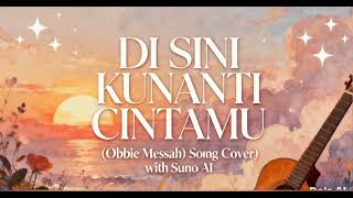 Download Lagu DI SINI KUNANTI CINTAMU-Obbie Messakh. Cover with SUNO AI.  MP3