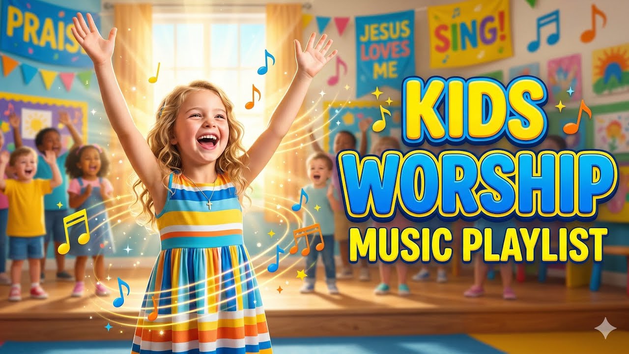 Sunday School Songs for Kids 🎶 | BEST Christian Kids Worship Songs Compilation with lyrics | 20 mins