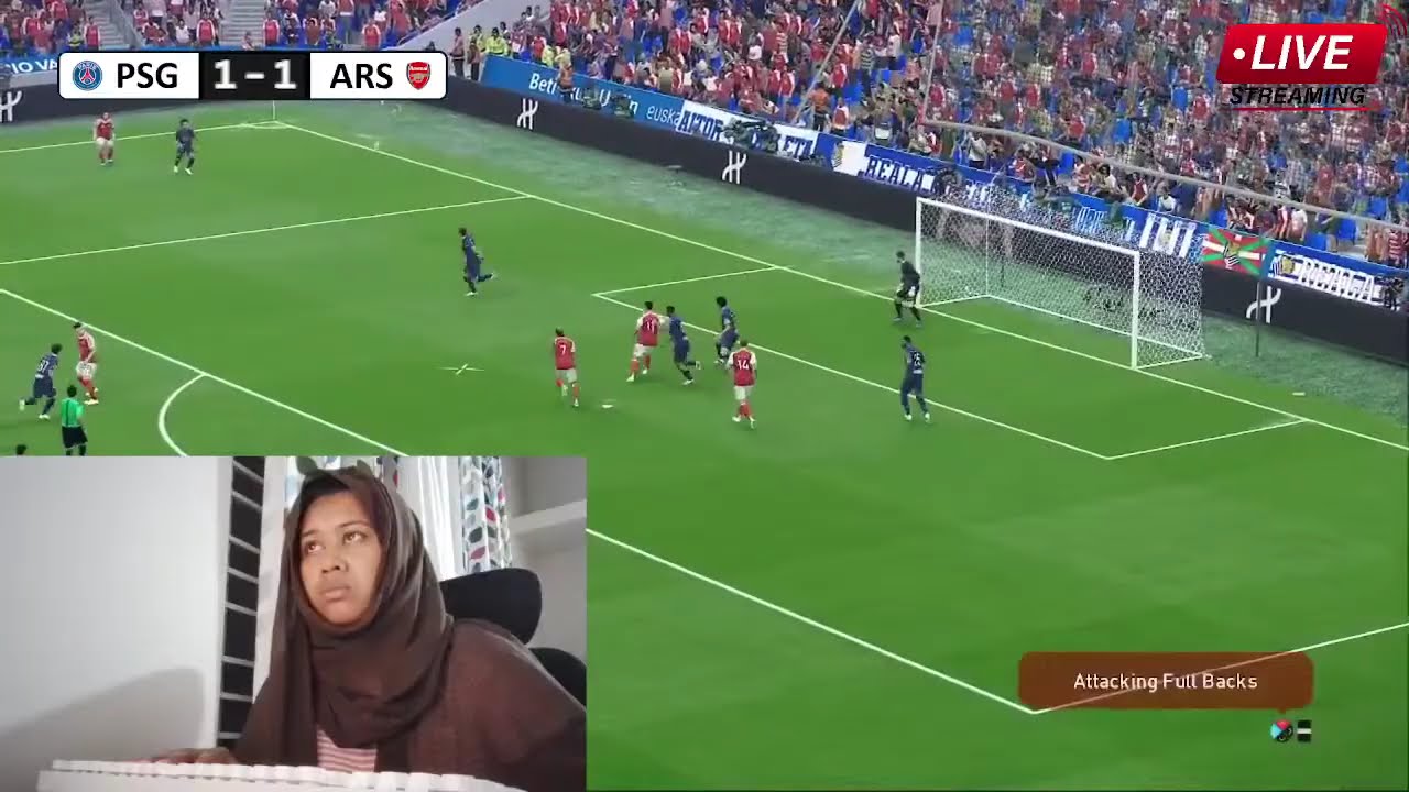 🔴PSG vs Arsenal | Champions UEFA 2026 GAMEPLAY | VIDEO GAME Simulation