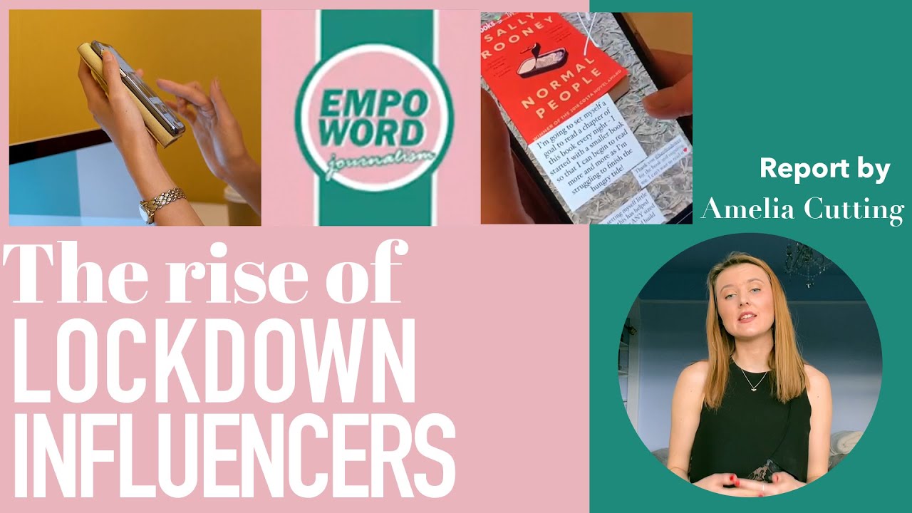 The rise of Covid-19 Lockdown influencers and demand for online resources in the pandemic