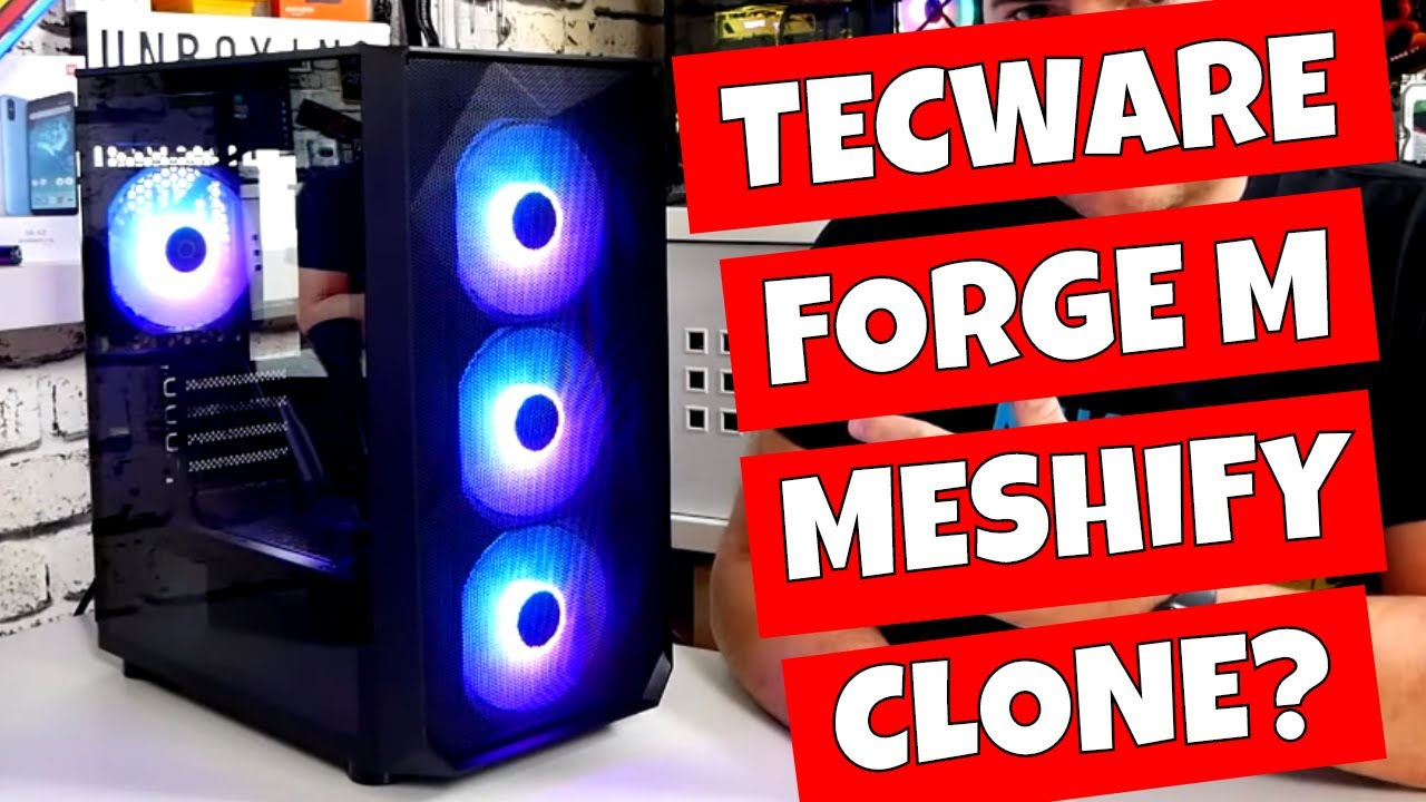 Tecware Forge M TG ARGB Mesh MATX Bargain That Looks Like A Meshify Mini?