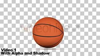 Basketball Bouncing on the Screen - Series of 2 | Motion Graphics - Envato elements