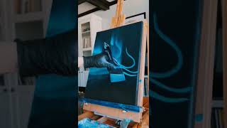 Polar Lights Drawing - Polar Light Phenomenon Drawing