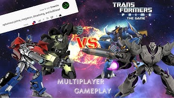 Transformers Prime The Game Wii U Multiplayer (Brawl Tournament) Part 89