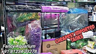 Imported Tanks | Cheapest Rate Extreme Clear Glass Aquarium | Customized Tank | Fancy Aquarium by THE MMS VLOGS 104,906 views 5 years ago 9 minutes, 31 seconds