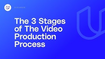 The 3 Stages of The Video Production Process