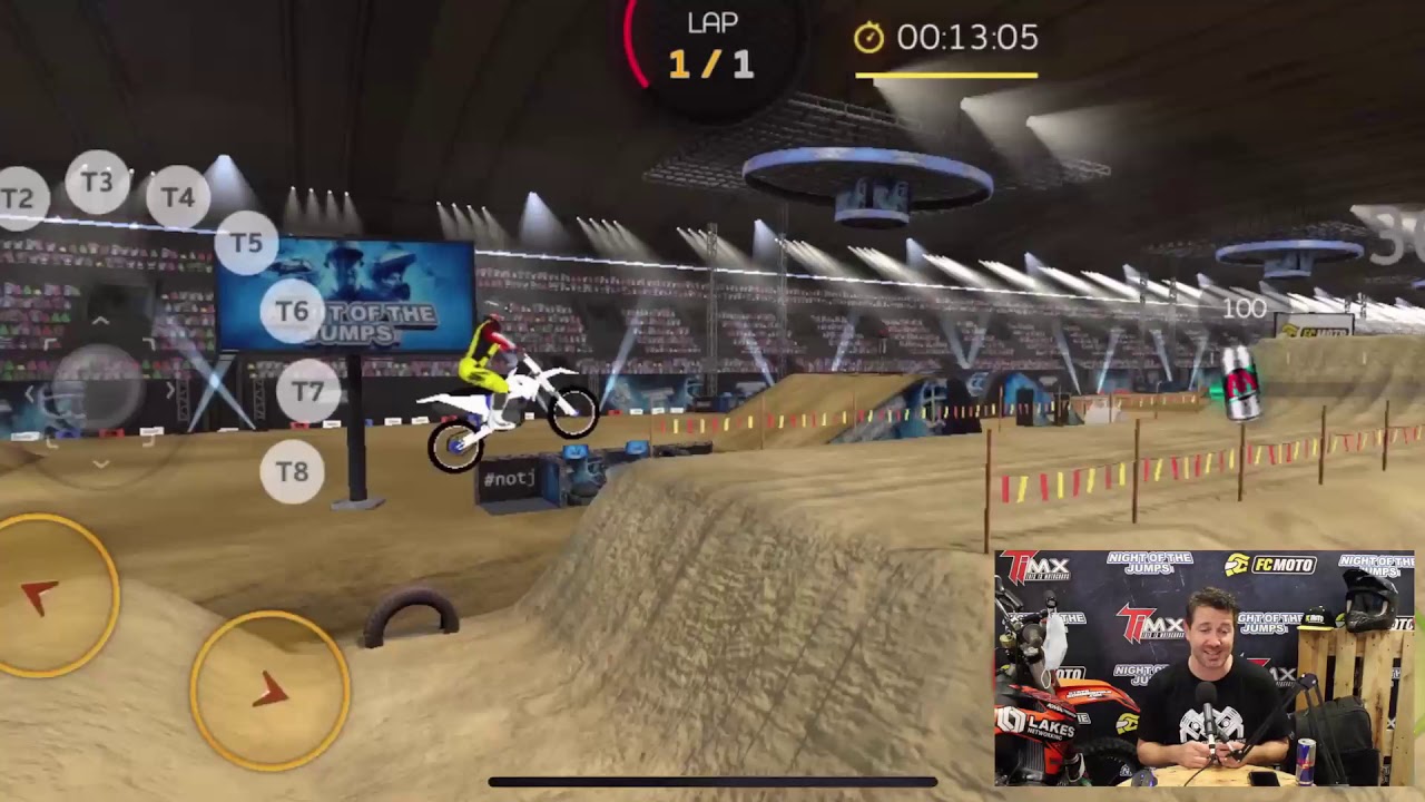 Brazil's Fred Kyrillos goes head-to-head with Mexico's Erick Ruiz in e-FMX World Championships