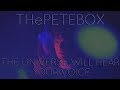 THePETEBOX - The Universe Will Hear your Voice - Use The Fire //