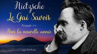Nietzsche: Pour la Nouvelle Année.