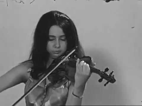 Silvia Marcovici in 1969 - Cadenza Mozart