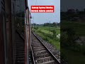 KAMRUP EXPRESS Entering Harmuty Railway Junction