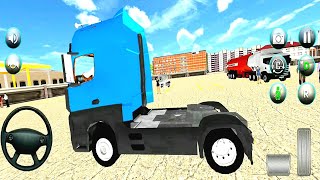 Trailer Truck without Load Speeding on Highway - Truck Driving 3d 2026 - Truck Car Games screenshot 4