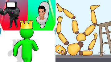 Giant Rush VS Ragdoll Break Max Levels Walkthrough Android, iOS Update Gameplay P143