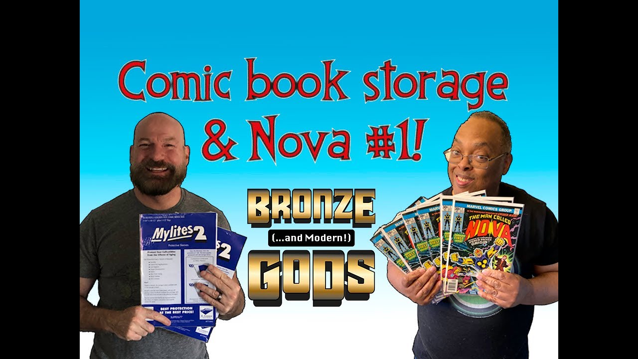 Episode 5: Storing your Comic Books - Dos & Don'ts, plus Nova #1 trending & more!