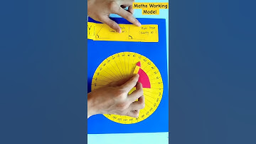 Maths Working Model || Types of Angles || TLM Project