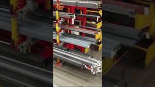 Stop Your Profiles from Bending! 📏 Anti-Warping Rack #palletracking  #industrialequipment
