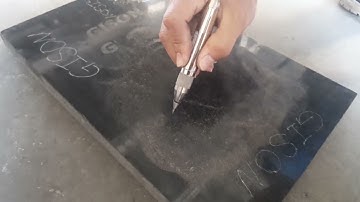 GP-940 Air Engraving Pen Operation Demo