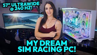 This Insane PC Transformed My Sim Racing Setup! RTX 5080 + Samsung 57" Full Test