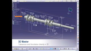 CATIA V5 - 3DMaster - 3D Functional Tolerance & Annotation 2 (FTA)