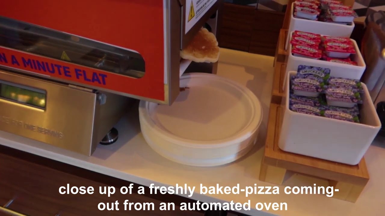 automation pizza making. the future is very close