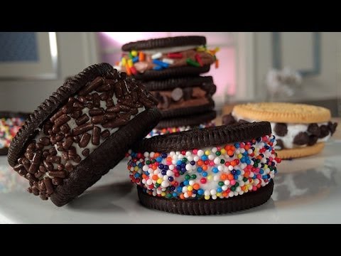 How to Make Oreo Ice Cream Sandwiches | Eat the Trend | POPSUGAR Food