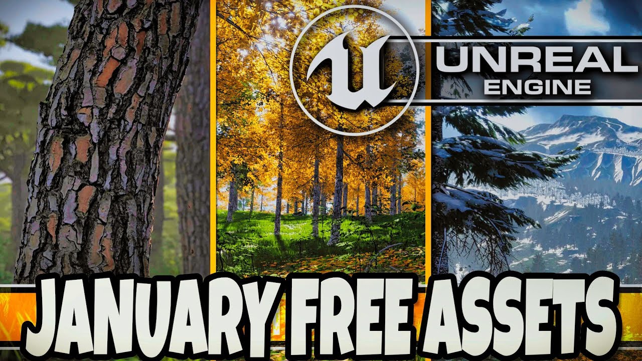 January 2023 Unreal Engine Asset Giveaway Hands-On