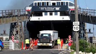 SS Badger car ferry from Manitowoc to Ludington