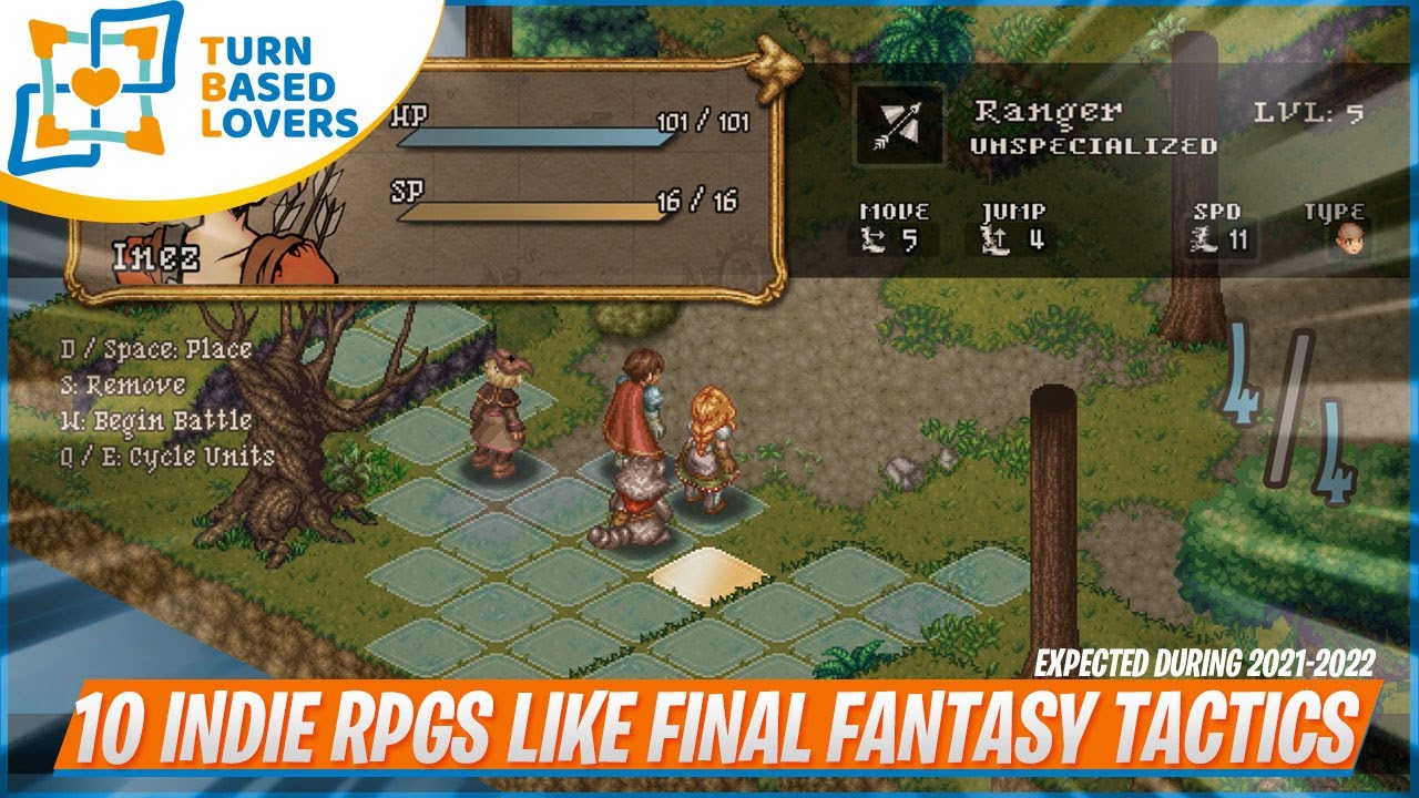 forthcoming games by Final Fantasy Tactics Turn Based Lovers