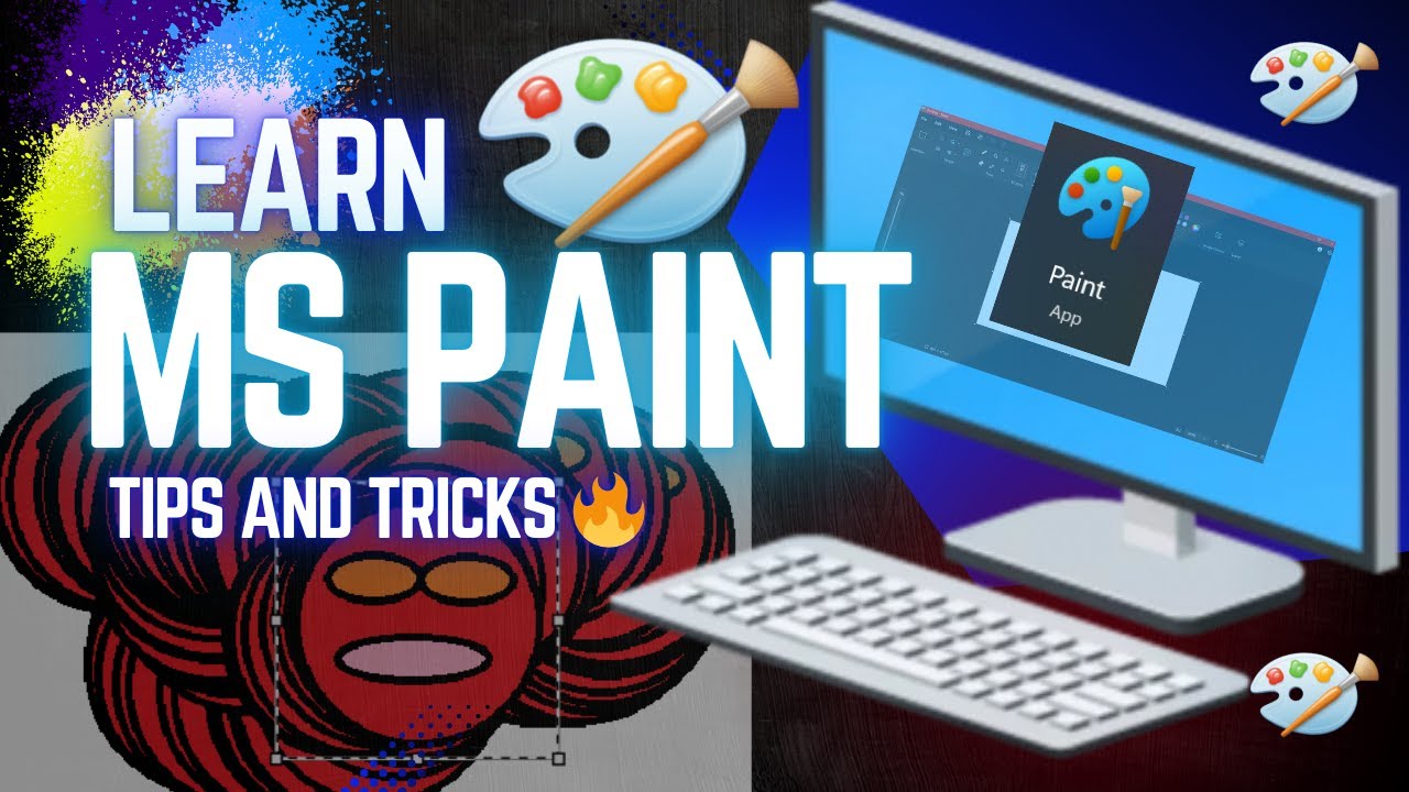 MS Paint Secrets: Create Snakes, Custom Brushes, and More! | MS Paint Tips and Tricks